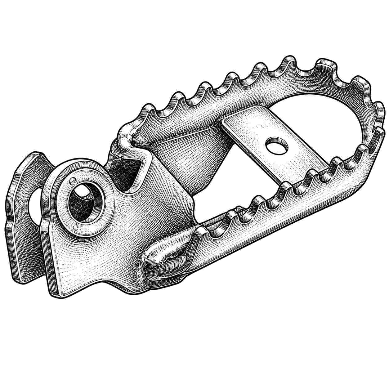 Footrest Standard Front Left